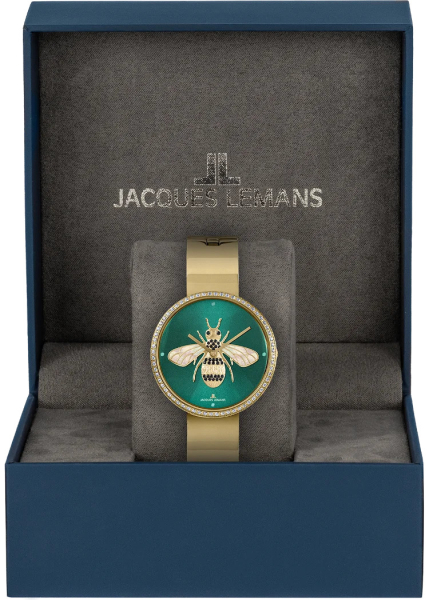 Jacques Lemans Design Collection 1-2136C Uhr Damen Edelstahl 5Bar
